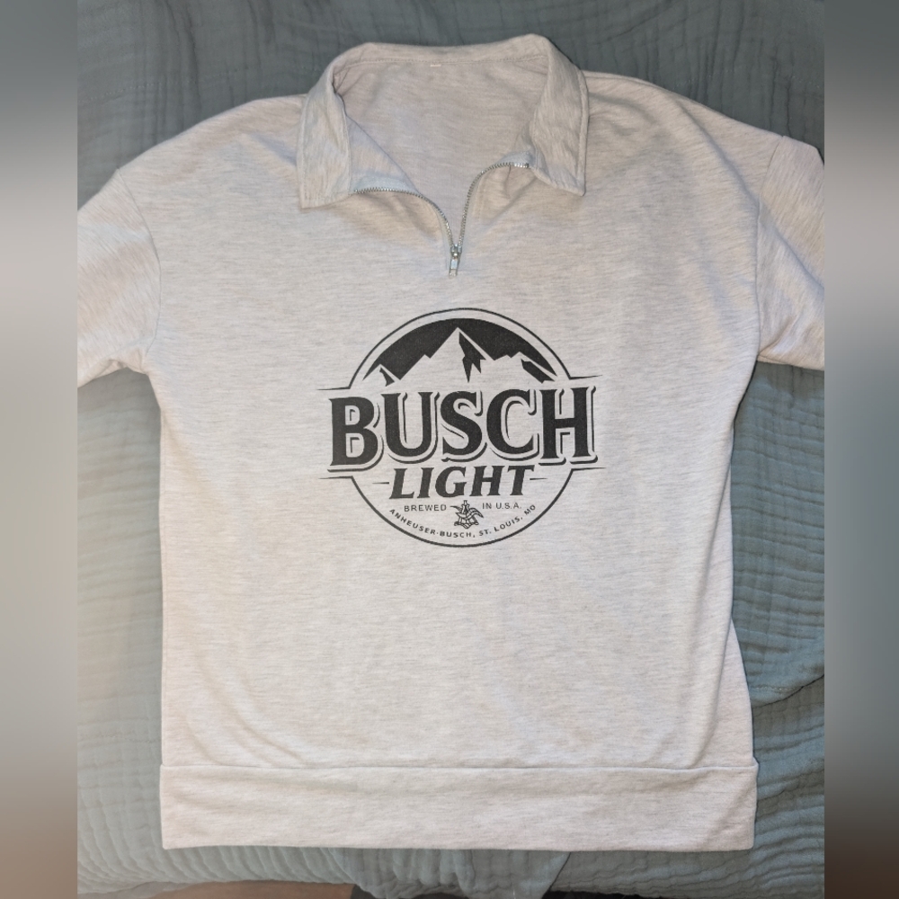 Busch Light Quarter-Zip Sweatshirt